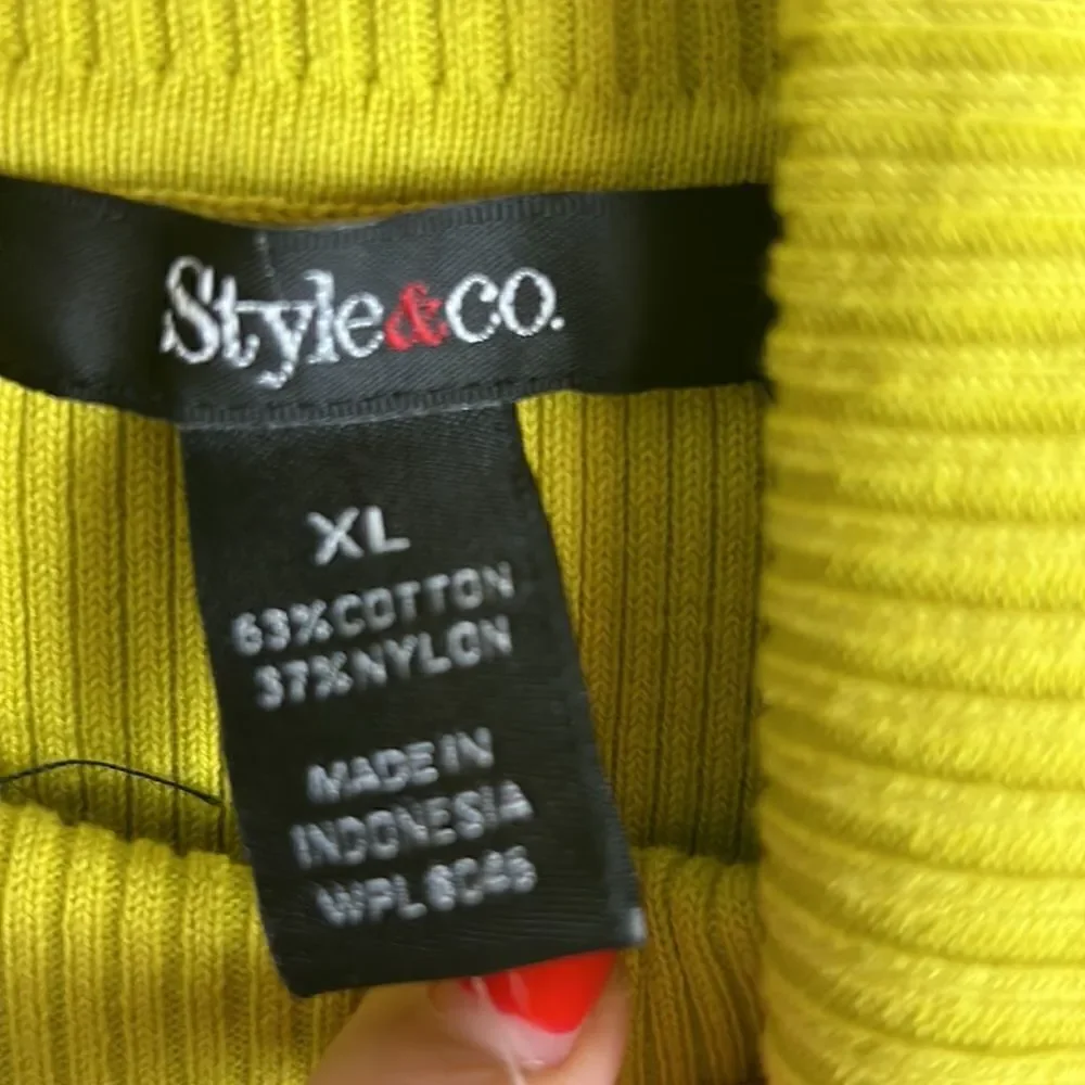 NWT STYLE & CO TURTLE NECK SWEATER - Picture 5 of 7